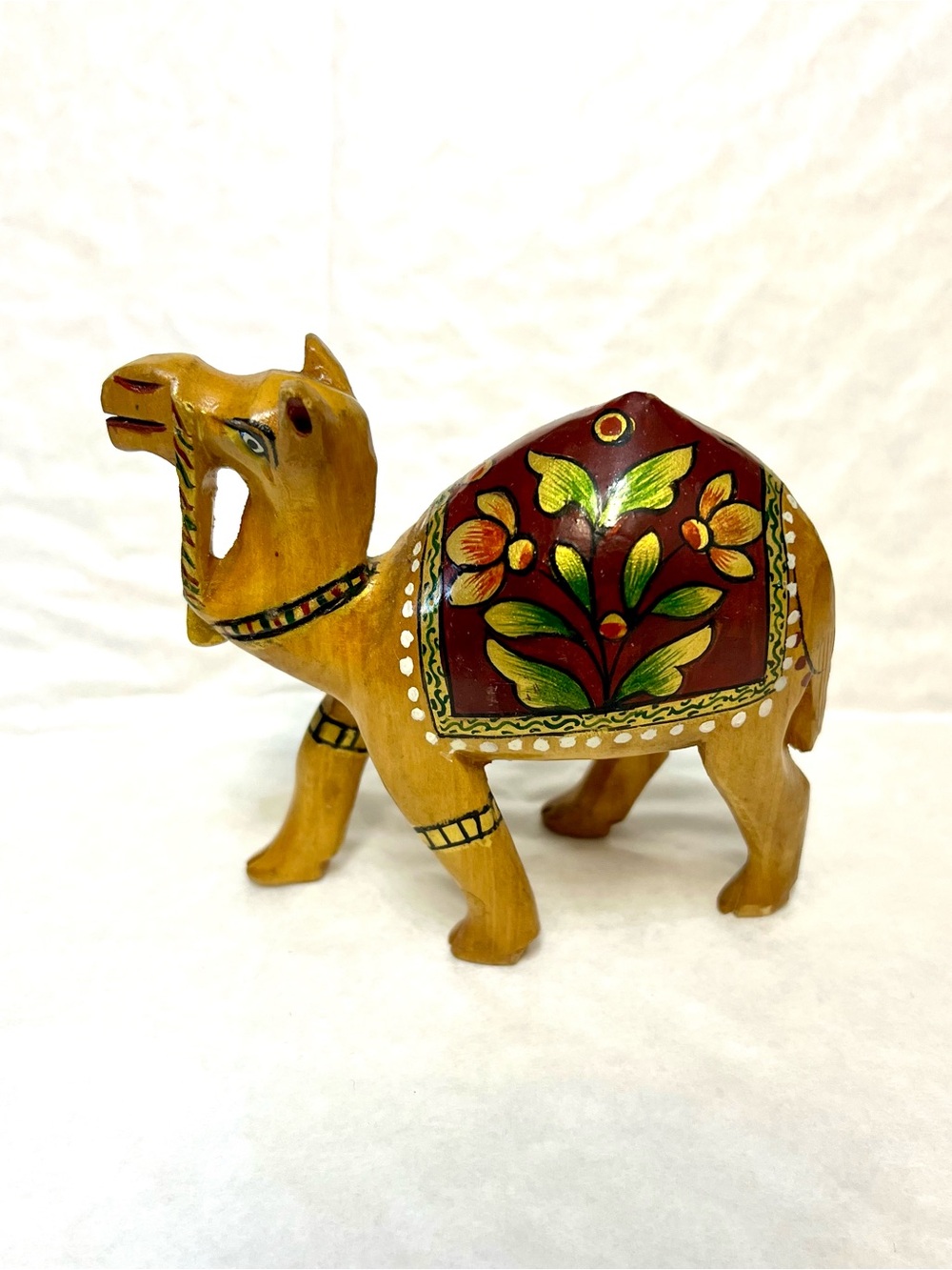 Hand-crafted Wooden Camel Figurine - Picture 2 of 6